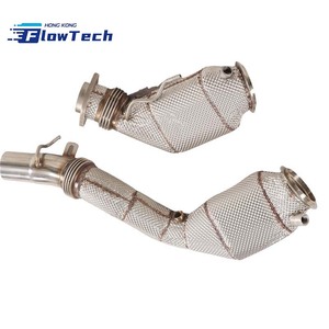 ท่อลง FlowTech SS304 High Flow Sport สำหรับ BMW M3 F80 M4 F82 F83 S55 3.0T - Product Image 4