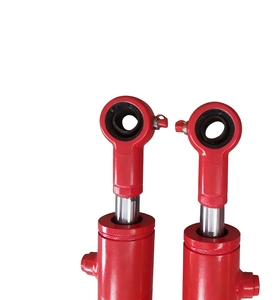 Cilindro Hidráulico HC OEM <span class=keywords><strong>Rojo</strong></span> de Doble Efecto con Longitud de Carrera Personalizada para Aplicaciones de Empuje y Tracción - Product Image 3