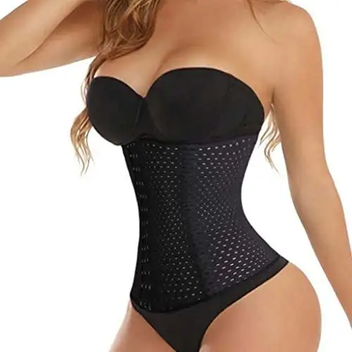 Elastic Latex Adjustable Body Shaper Girdle Trimmer Steel Bones Extender Waist Trainer Women Corset Cincher