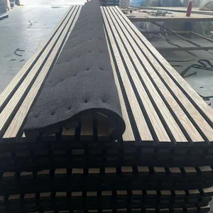 acoustic decorative slats curved flexible wood slats