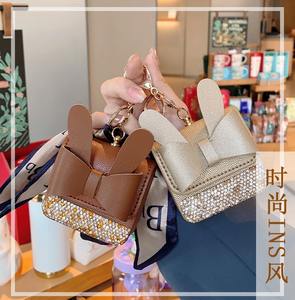 Custom New Style <strong>Mini</strong> Handbag <strong>Hanger</strong> Ornaments Tiny Bag Purse Pendant Key Holder Luxury Designer Leather Bag Charms Bag Purse - Product Image 5