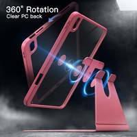 Coques et étuis pour tablettes iPad 11e/10e génération 2025/2022 avec support pour stylet A16, rotation à 360 degrés, fonction veille/réveil automatique