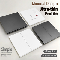 Enchufe de Pared Universal Estándar Británico de 13/16A, Logotipo Personalizable, Retroiluminado, 220V, USB Tipo-C, ODM, OEM, de Fábrica