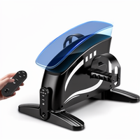 Nueva Bicicleta Estática Mini para Personas Mayores, Modelo de Escritorio Extra Silencioso con Pantalla LCD, 15 Velocidades, Eléctrica, Capacidad de 100 kg, Enchufe Europeo