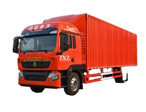 El Fabricante Vende Camiones de Caja Howo y <span class=keywords><strong>Furgonetas</strong></span> de Carga Diésel con Emisión Euro V en China - Product Image 1