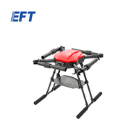 Kit de châssis de drone industriel EFT E416P 16 kg, pliable, 4 rotors, capacité de levage lourde, étanche, châssis de drone professionnel