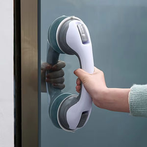 Lot de poignées de sécurité à ventouse pour salle de bain, sans perçage, pour personnes âgées et enfants, prévention des chutes, pour portes de douche en verre - Product Image 3