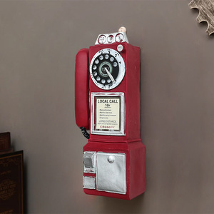 Adornos de Resina con Forma de <span class=keywords><strong>Teléfono</strong></span> Antiguo y Desgastado, Artesanías, Amuletos, Artículos de Decoración para el Hogar - Product Image 2
