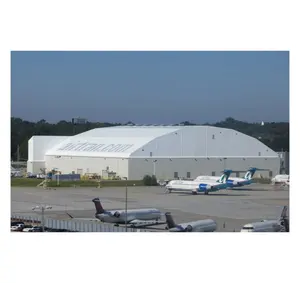 Tienda de hangar para aviones, tienda de almacenamiento para almacén, tienda de hangar para aviones, refugio para mantenimiento de diferentes aeronaves