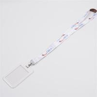 CH Wholesale Sublimation Printing Polyester Lanyards With Logo Custom Certification Keychain OEM ODM ECO Promotion Event Gifts