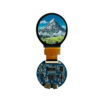 Écran LCD TFT circulaire de 2,8 pouces, interface RGB, 480*480, prend en charge l'écran tactile capacitif avec kit de carte de commande HD-MI