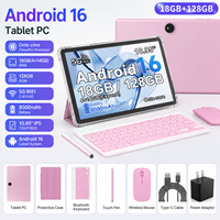 Tablet Android 16 10.95 inci T620 Octa Core 4GB+14GB RAM 128GB ROM 8000mAh 13MP Pengisian Cepat PD 5G WiFi Tablet Bisnis