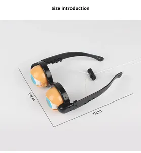 पागल नए अजीब चम्मच खिलौने डरावनी आंखों के चश्मे की पार्टी सजावट पुल लाइन बच्चों के हेलोलीन क्रिसमस उपहार - Product Image 6