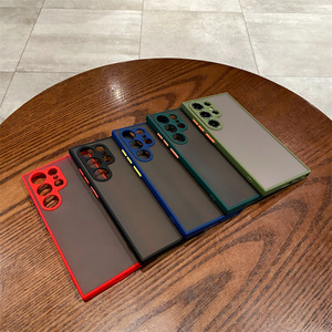 Siêu mỏng trong suốt rõ ràng mờ mờ trường hợp điện thoại cho Samsung S25 S24 S23 S22 S21 S20 S10 FE Lưu ý 20 10 9 cộng với siêu - Product Image 1