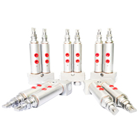 Distributeur de graisse volumétrique quantitatif GL Distributeur de graisse Injecteurs de graisse de lubrification monoligne 1-6 sorties