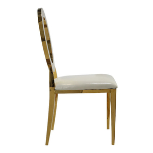 "Vente en gros de location de chaises de mariage en métal doré ou en acier inoxydable" - Product Image 4