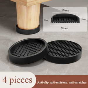 Diseño moderno <span class=keywords><strong>de</strong></span> silicona antideslizante junta para patas <span class=keywords><strong>de</strong></span> cama Pie <span class=keywords><strong>de</strong></span> <span class=keywords><strong>mesa</strong></span> silencioso y almohadillas para sofá muebles artefacto antidesplazamiento - Product Image 6