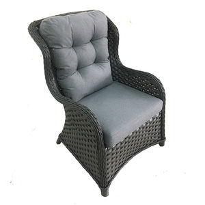 طقم أريكة حديث مكون من 5 قطع بإطار ألومنيوم وحماية من الأشعة فوق البنفسجية للحدائق الخارجية وتناول الطعام في الهواء الطلق، أثاث فناء من الراتان - Product Image 3