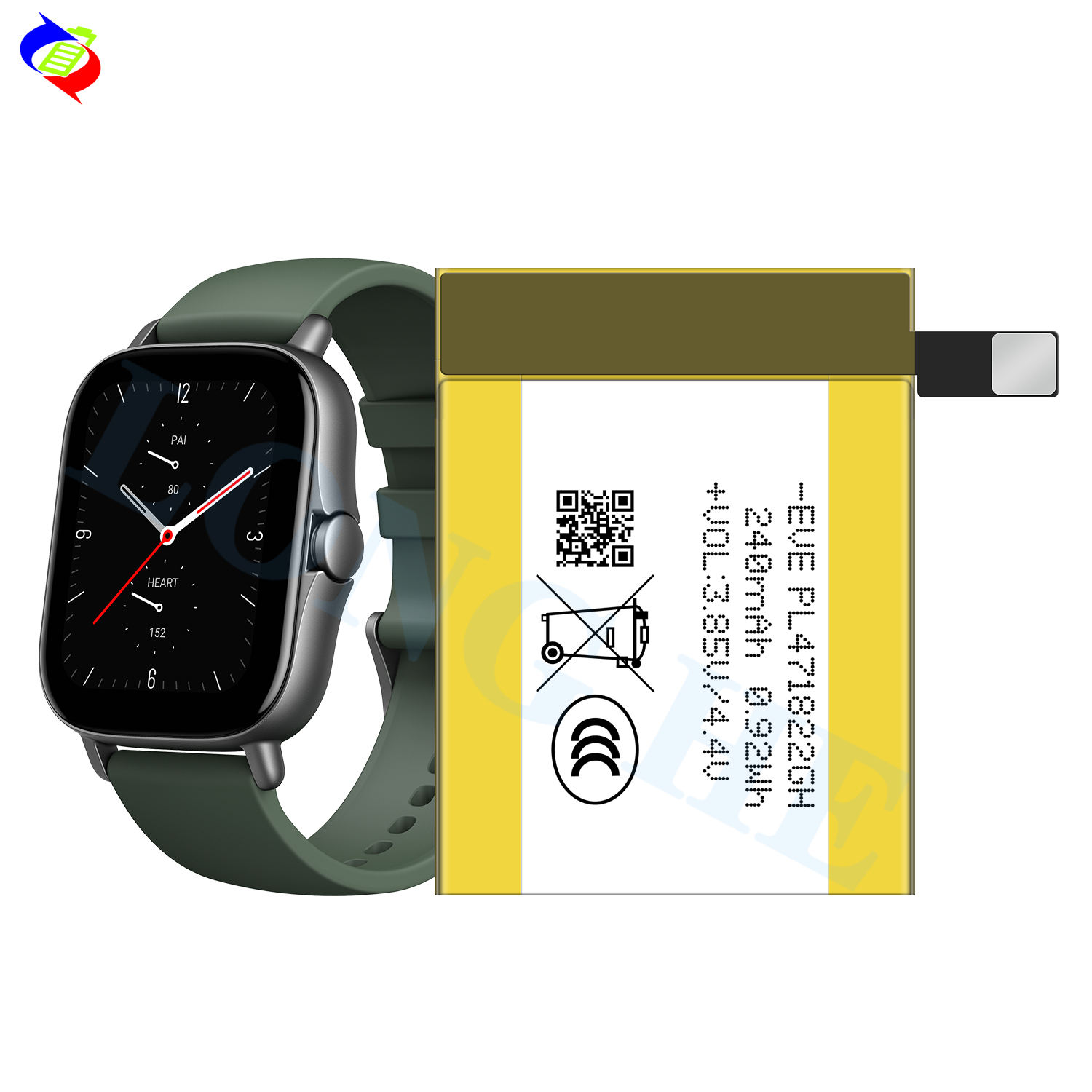 Amazfit Bateria Para Reloj Smartwatch PL471822GH 240Mah Batería De