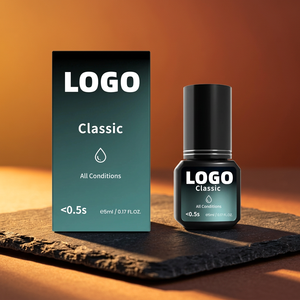 Pegamento Coreano Vegano para Extensiones de Pestañas, de Secado Rápido, Libre de Hidroquinona, Resistente al Agua y al Aceite, para Todas las Condiciones - Product Image 1