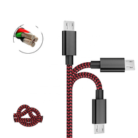 Câble de charge rapide micro USB rétractable 3m 100% authentique et original, compatible avec les appareils photo, les montres intelligentes, les imprimantes, les ordinateurs