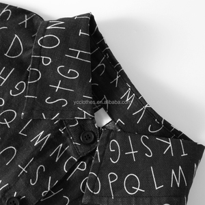 <span class=keywords><strong>Chemise</strong></span> décontractée à manches longues pour <span class=keywords><strong>femme</strong></span>, personnalisable avec logo, imprimé lettres, en polyester respirant et anti-plis, vente en gros - Product Image 5