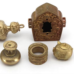 Fundición personalizada Cobre Torno CNC Torneado Mecanizado Estaño Bronce Latón H62 H59 Cobre Fundición de cera perdida - Product Image 2