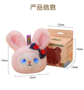 <span class=keywords><strong>Robot</strong></span> en peluche intelligent Tuya pour enfants, jouet parlant, enseignement de l'anglais, compagnon émotionnel, écran LCD, Wi-Fi, charge Type-C - Product Image 6