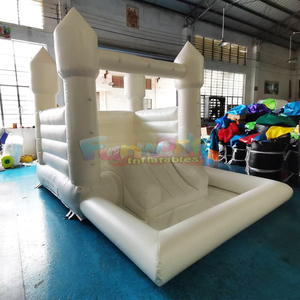 Structure gonflable combinée pour fête d'enfants, château gonflable à thème océan avec toboggan - Product Image 6