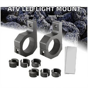 Universal LED Nebels chein werfer Scheinwerfer halterung 4x4 Offroad ATV Auto Überroll käfig Rohr Bull Bar Klemm halterung - Product Image 2