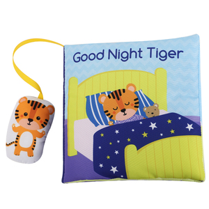 Libro <span class=keywords><strong>de</strong></span> Peluche para Dormir en Inglés, Libro <span class=keywords><strong>de</strong></span> Peluche Suave para Bebés, Juguete <span class=keywords><strong>de</strong></span> Peluche para Niños, Libro Suave para Bebés - Product Image 6