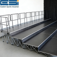 Chaises de chœur en aluminium léger ESI |   Scène portable avec options de 2/3/4 niveaux