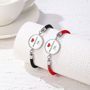 Pulsera de Pareja Luminosa con Diseño de Sol y Luna, Regalo Romántico para el Día de San Valentín, Brilla en la Oscuridad - Product Image 6