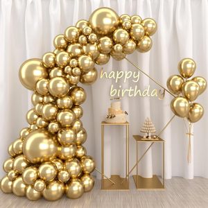 Ghirlanda di 110 Palloncini Dorati in Lattice per Feste di <span class=keywords><strong>Compleanno</strong></span>, Baby Shower, Matrimoni - Product Image 4