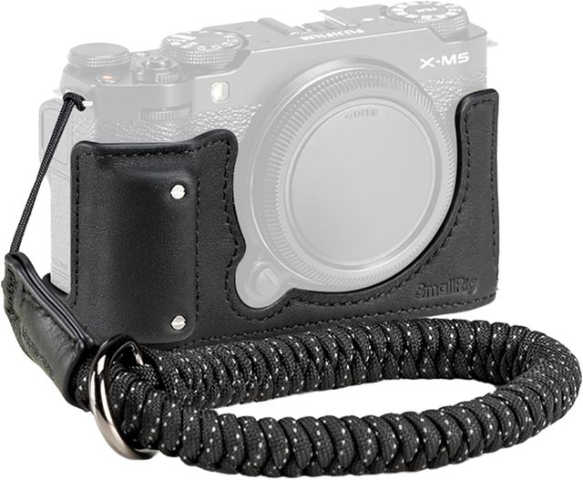 X-M5 Leather Half Case Kit for FUJIFILM X-M5(Black) - 4879