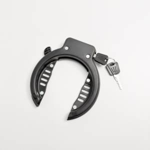 जिंटा 64 एमहैवी ड्यूटी बाइक फ्रेम लॉक एंटी-चोरी राउंड स्टील 2 कुंजी घुड़सवार साइकिल लॉक - Product Image 2