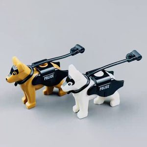 <span class=keywords><strong>Mini</strong></span> briques de construction pour enfants, figurines miniatures blanches mignonnes et colorées, accessoires de jouets en plastique à assembler - Product Image 4