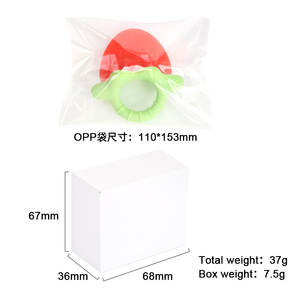 <span class=keywords><strong>Anneau</strong></span> <span class=keywords><strong>de</strong></span> <span class=keywords><strong>dentition</strong></span> pour bébé en silicone en forme <span class=keywords><strong>de</strong></span> <span class=keywords><strong>fraise</strong></span> rouge attrayante, vendu séparément ou en lot - Product Image 6