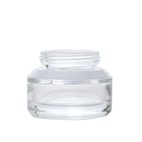 Vente en gros 30ml 100ml 120ml Emballage de soins de la peau écologique Pompe de lotion pour le visage Bouteilles en plastique Bouteilles et bocaux cosmétiques ronds