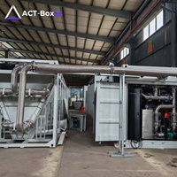 Conteneur de refroidissement liquide pour solution d'infrastructure de ferme minier de crypto-monnaies