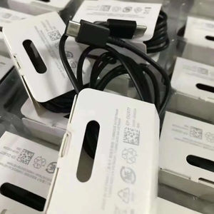 Charge rapide type-c <span class=keywords><strong>chargeur</strong></span> cordon tresse bouclier TPE 12 mois câble USB d'origine pour <span class=keywords><strong>Samsung</strong></span> pour S20 S10 <span class=keywords><strong>S9</strong></span> S8 Note 10 S21 + - Product Image 5