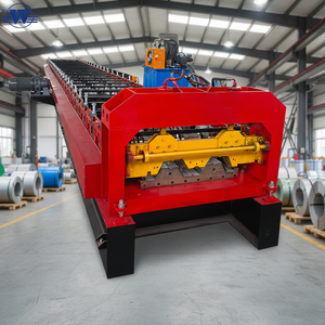VODLEY Full Automatic Colored Steel Floor Deck Forming Machine 0.8-3mm Thickness 1250mm Feeding Width Multi-Voltage - Product Image 1