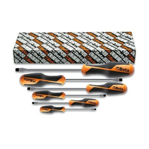 Juego de 6 destornilladores Beta 1260/S6 para tornillos de cabeza ranurada - Product Image 1