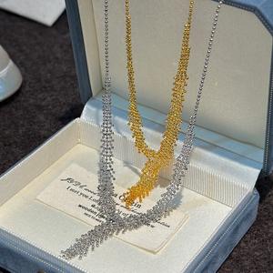 Collier pendentif papillon en argent pur S925 avec diamant œil de cheval, pendentifs fins de luxe, charmes, design de niche haut de gamme pour femmes - Product Image 1