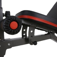 Banc de musculation réglable pour la maison avec chaise de fitness pliable en acier et en métal pour la musculation