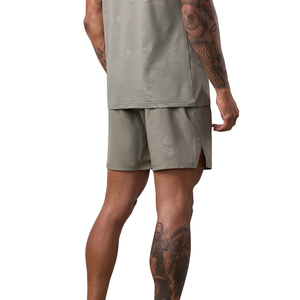 Shorts de sport décontractés pour homme, vert sauge, taille élastique, respirant, séchage rapide, imperméable, écologique, léger, entraînement, course à pied - Product Image 2
