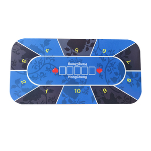 Nhà Sản Xuất Đồ Dùng Bàn Chơi Xì Phé Cao Su Bố Trí Bàn Blackjack Miếng Lót Bàn Chống Trượt Giảm Tiếng Ồn Trò Chơi Bàn Bán Sỉ - Product Image 4