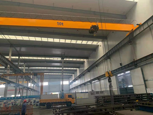 Tùy chọn dầm đơn trên cần cẩu 2 tấn đến 10 tấn động cơ & mang như các thành phần cốt lõi - Product Image 4