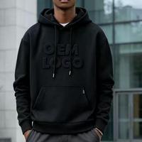 Hoodie Heavyweight Desain Grafis Busa 3D Hoodie Mewah Cetak Vintage Distressed