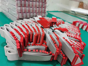 Cabo Flat Ribbon 1.27mm Pitch 14 Pinos IDC Macho-Macho 2678 30AWG Cobre Estanhado PVC para Interconexão de PCB e Uso Industrial - Product Image 3